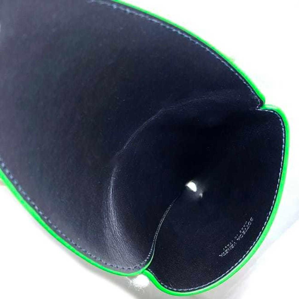 Green Leather Bottega Veneta Clutch