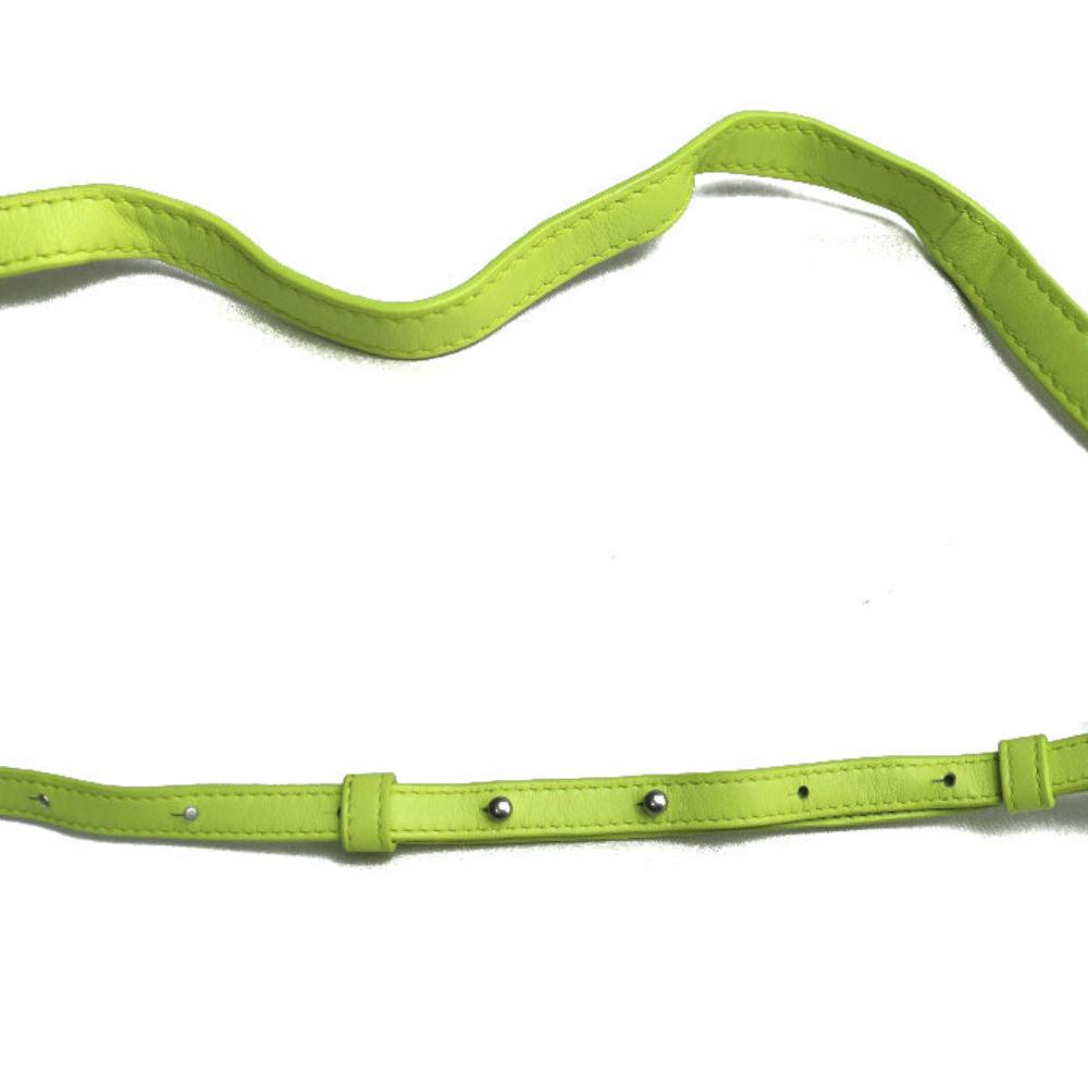 Green Leather Bottega Veneta Shoulder Bag