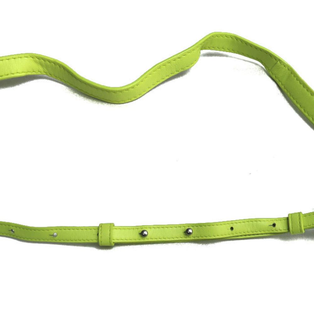 Green Leather Bottega Veneta Shoulder Bag
