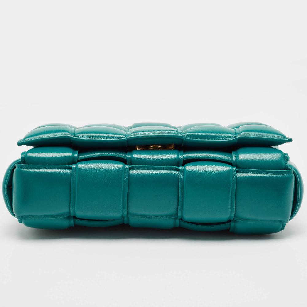 Green Leather Bottega Veneta Handbag