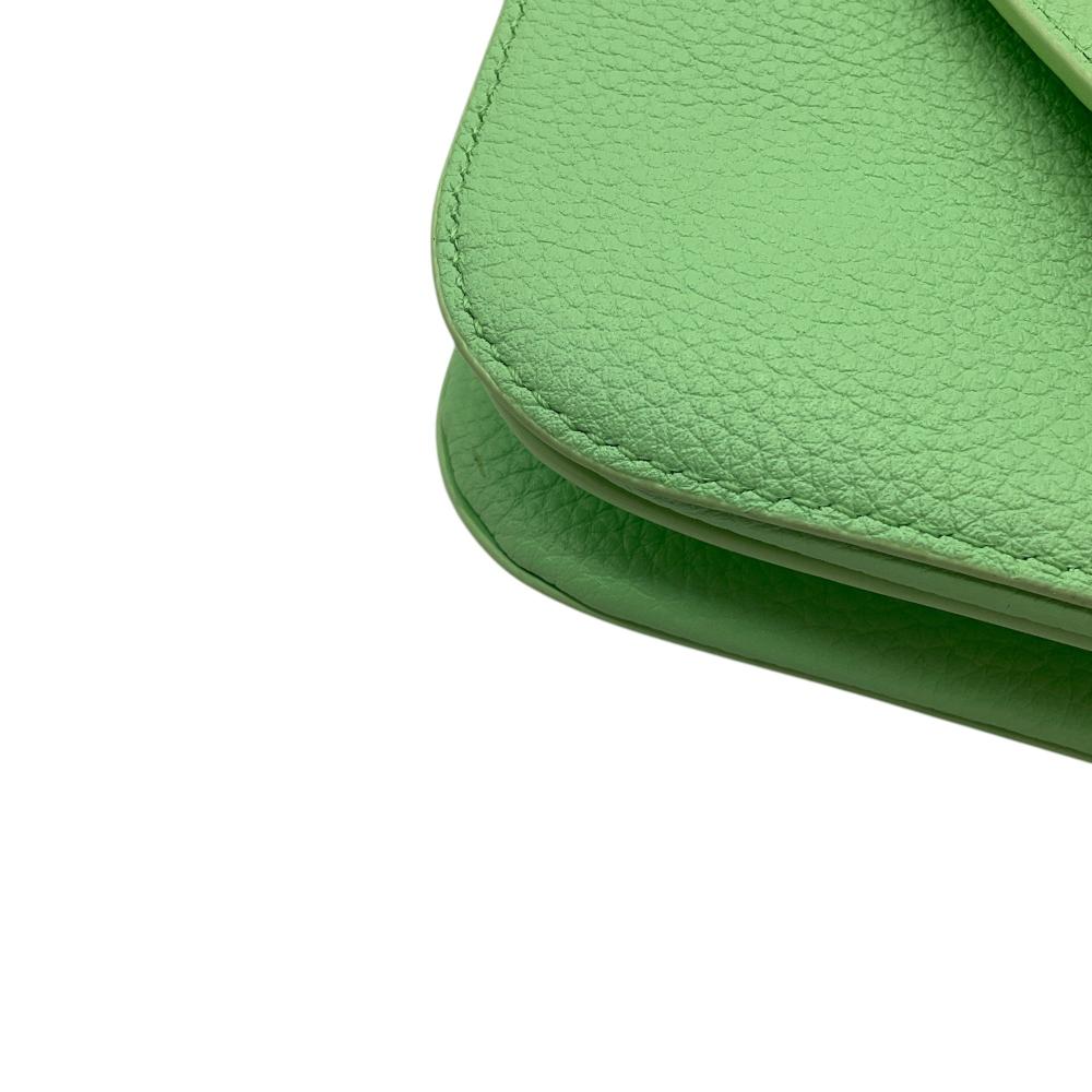 Green Leather Bottega Veneta Handbag