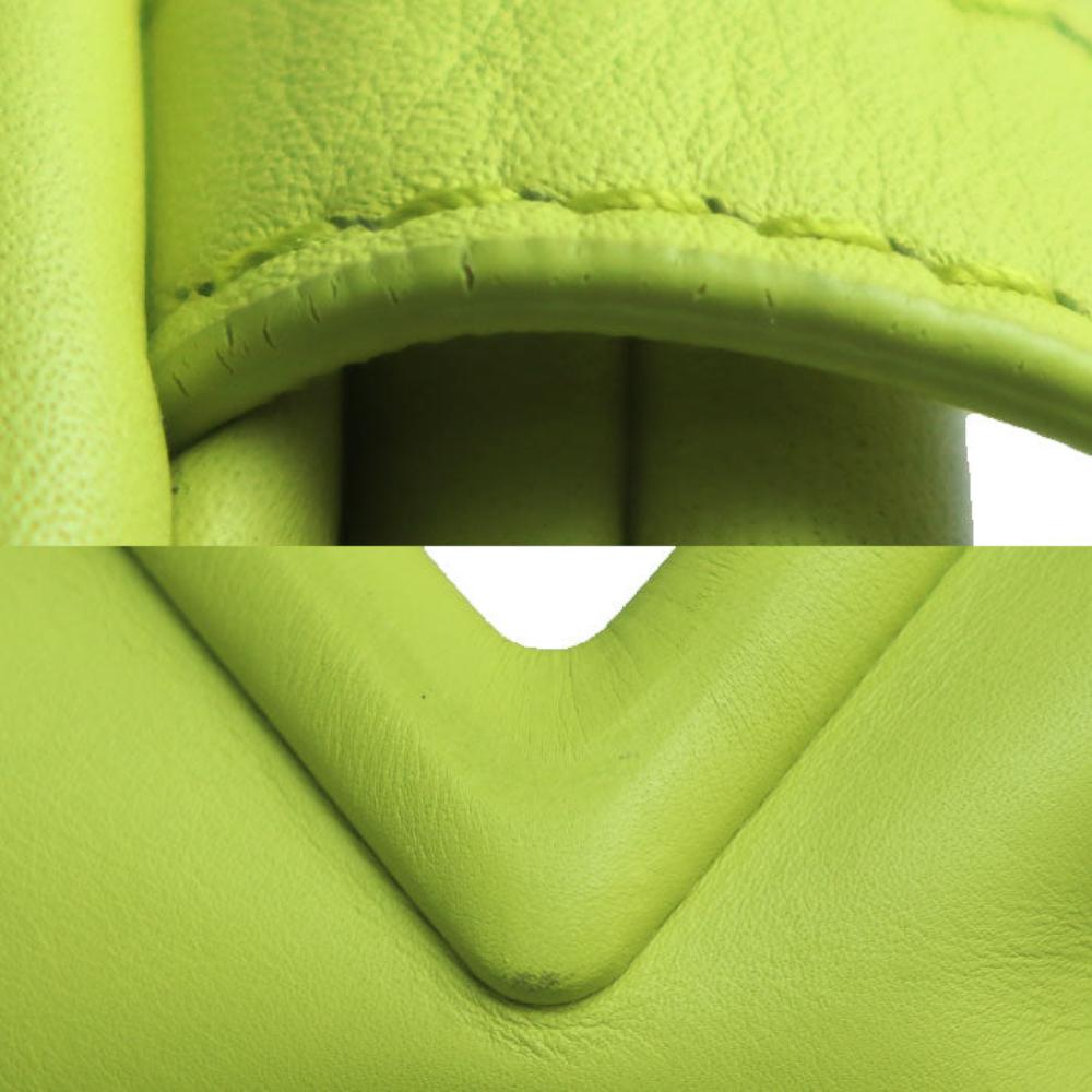 Green Leather Bottega Veneta Shoulder Bag