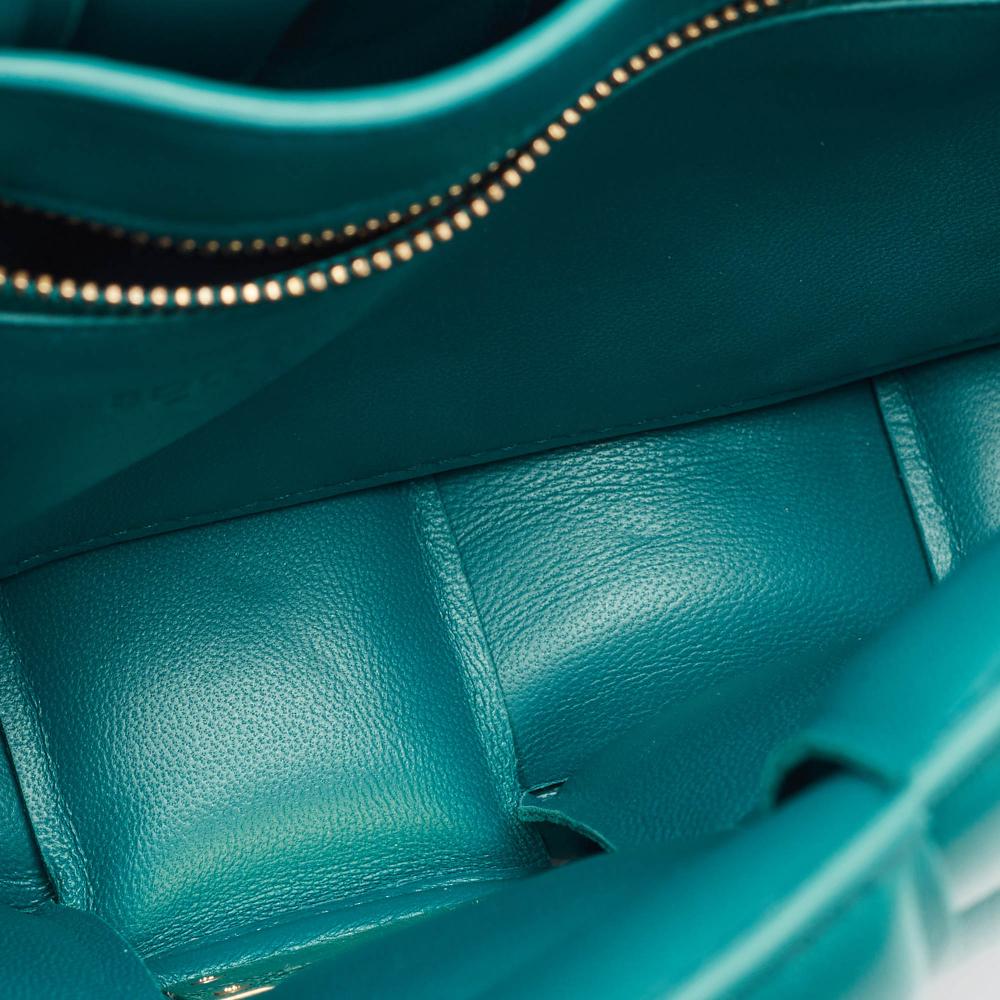 Green Leather Bottega Veneta Handbag