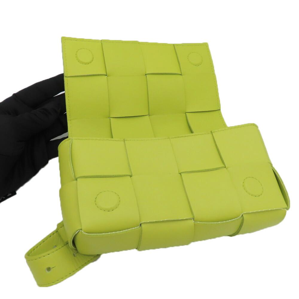 Green Leather Bottega Veneta Belt Bag