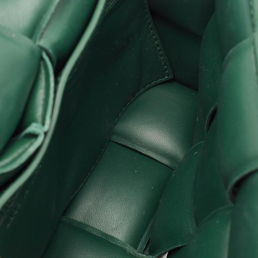 Green Leather Bottega Veneta Crossbody Bag