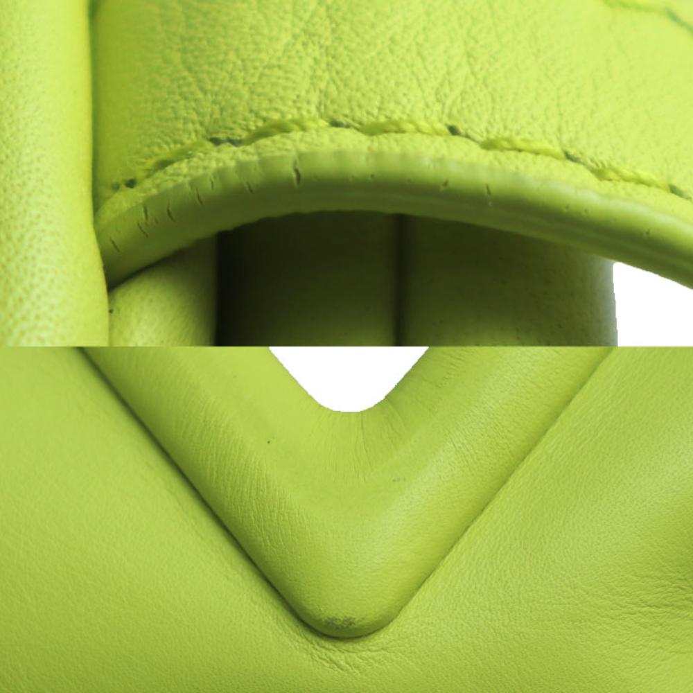 Green Leather Bottega Veneta Crossbody Bag