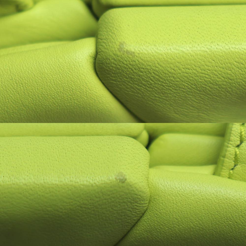 Green Leather Bottega Veneta Crossbody Bag
