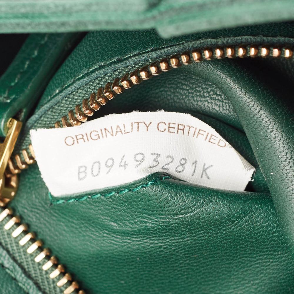 Green Leather Bottega Veneta Crossbody Bag