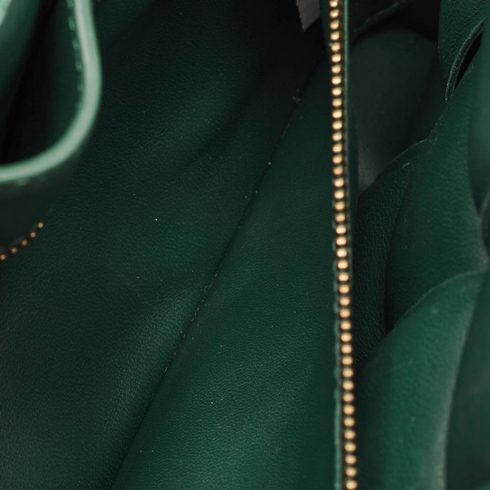 Green Leather Bottega Veneta Crossbody Bag