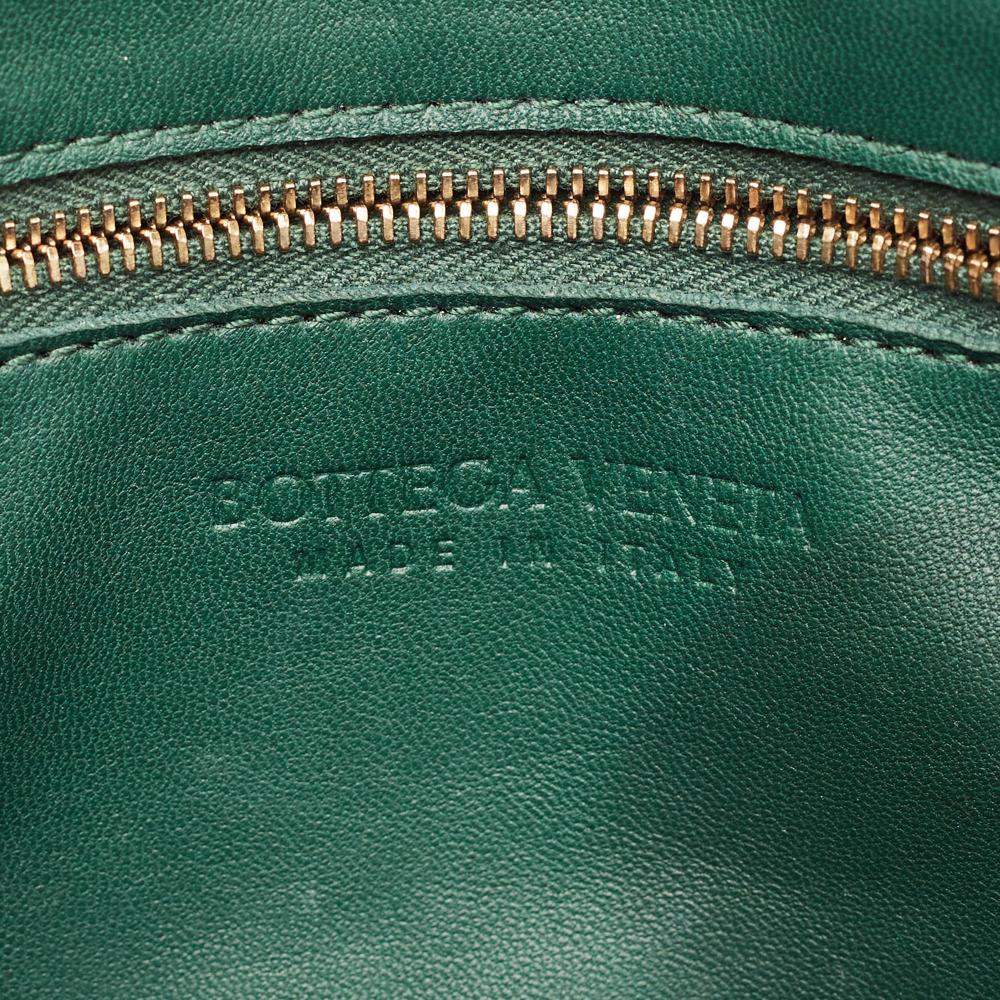 Green Leather Bottega Veneta Crossbody Bag
