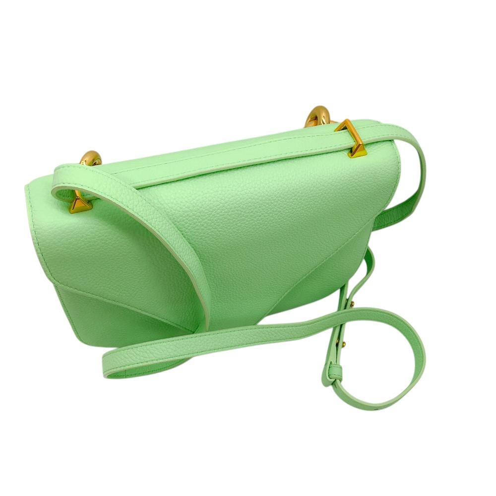 Green Leather Bottega Veneta Handbag