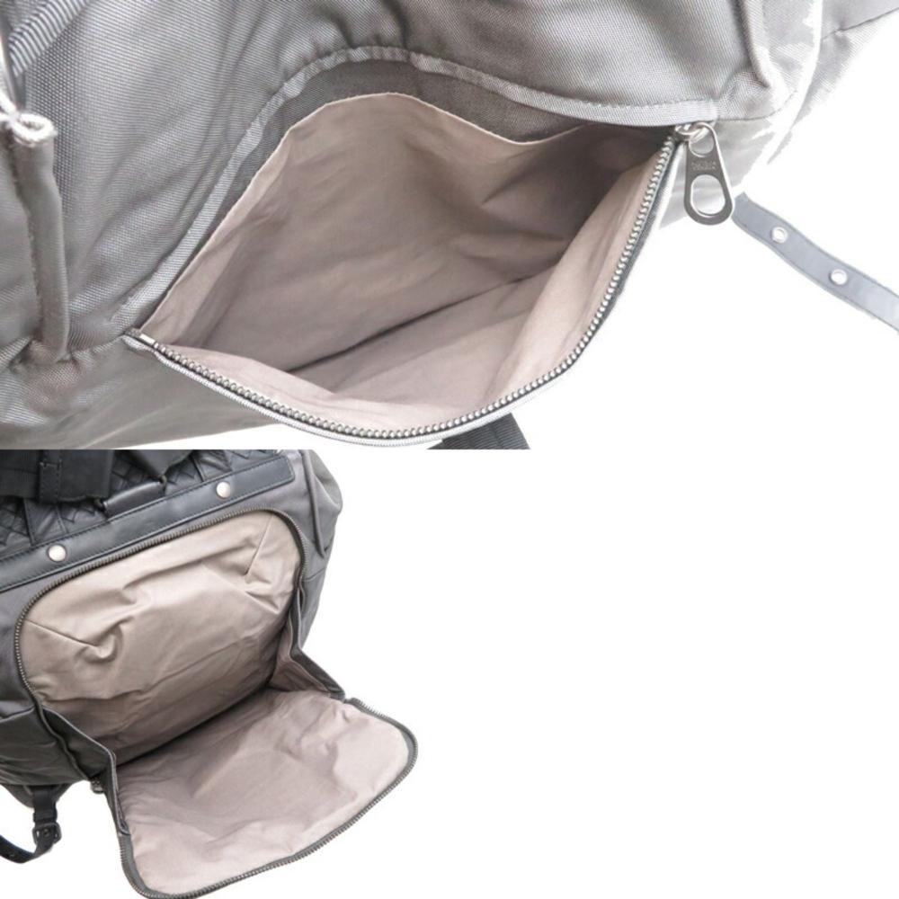 Grey Fabric Bottega Veneta Backpack