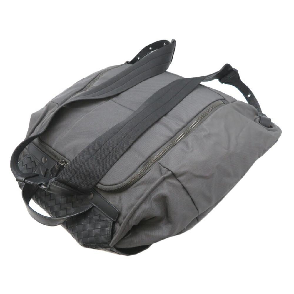 Grey Fabric Bottega Veneta Backpack