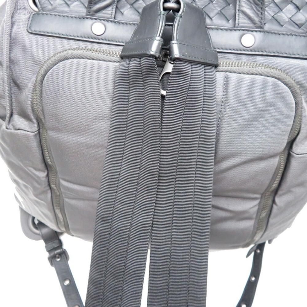 Grey Fabric Bottega Veneta Backpack