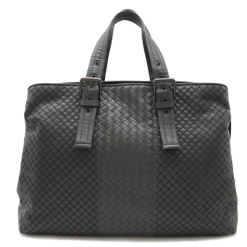 Grey Leather Bottega Veneta Tote