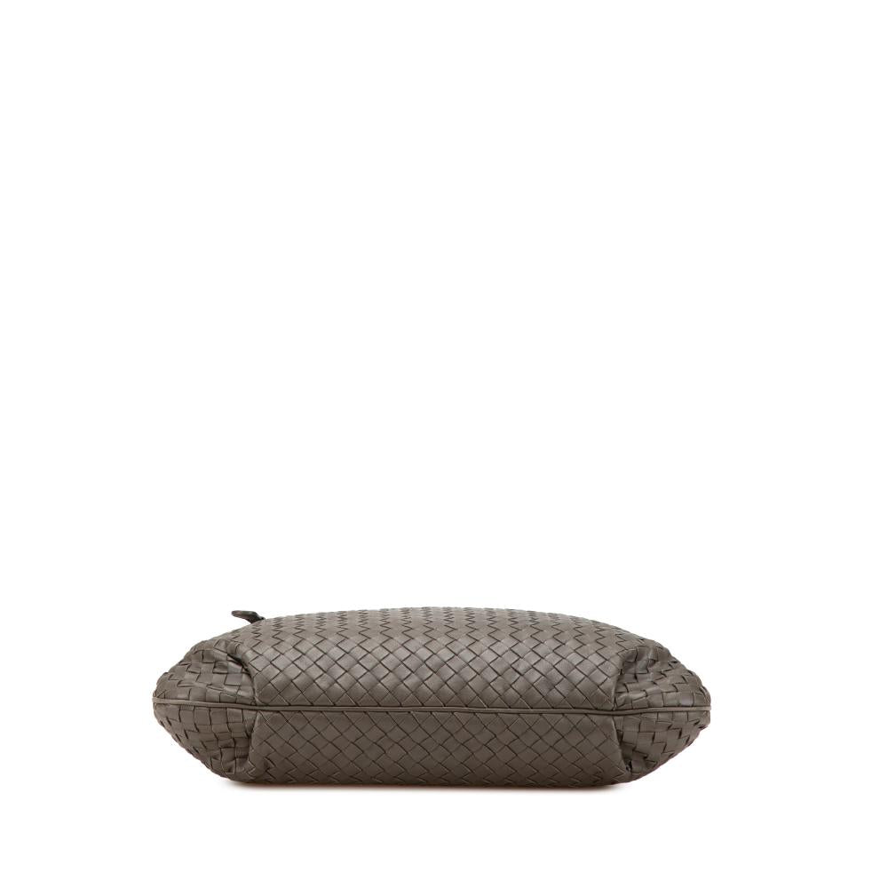 Grey Leather Bottega Veneta Tote