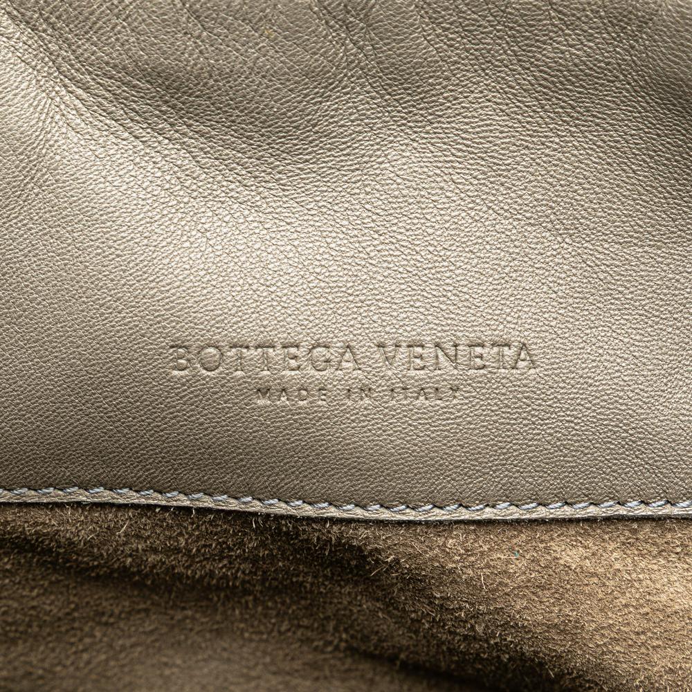 Grey Leather Bottega Veneta Tote