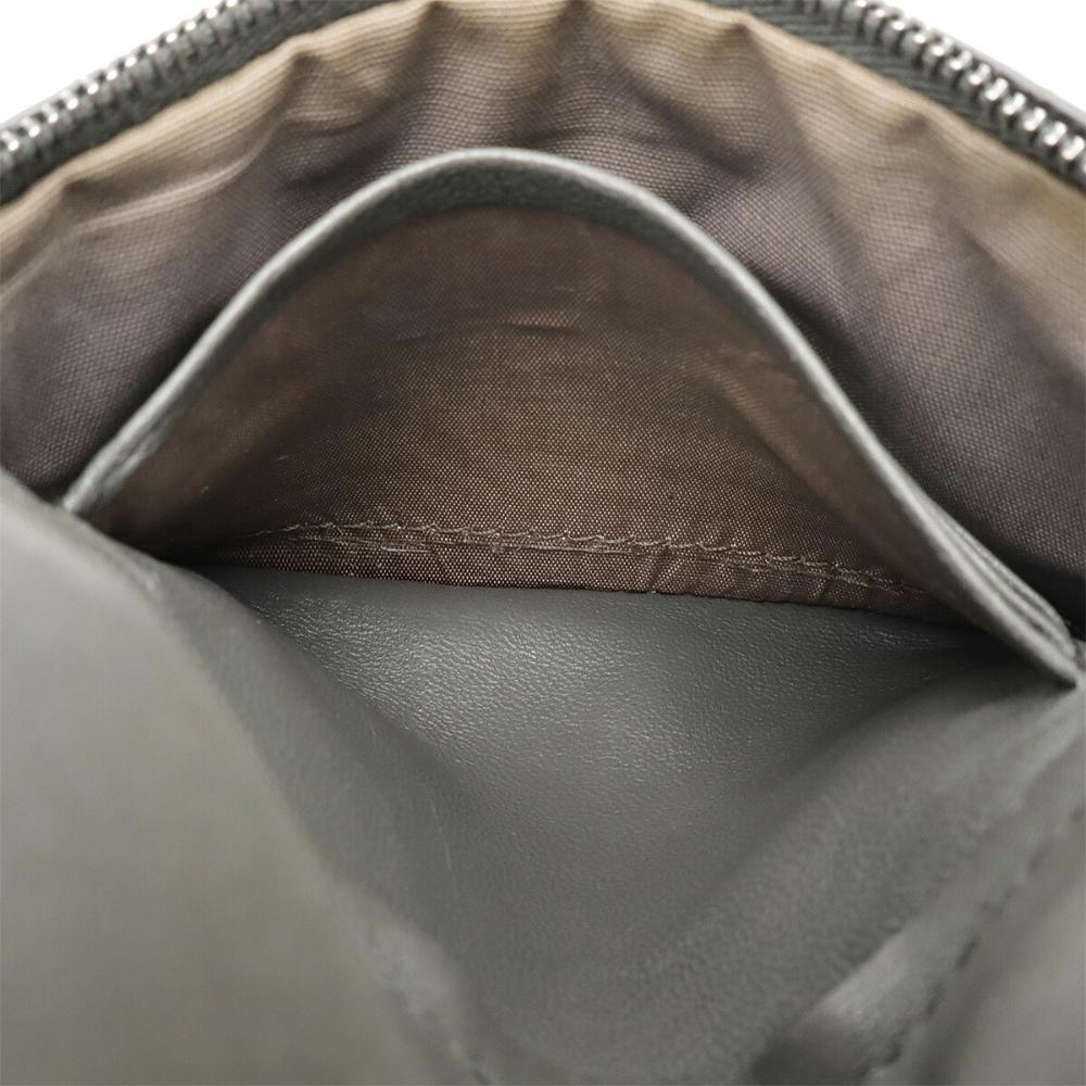 Grey Leather Bottega Veneta Shoulder Bag