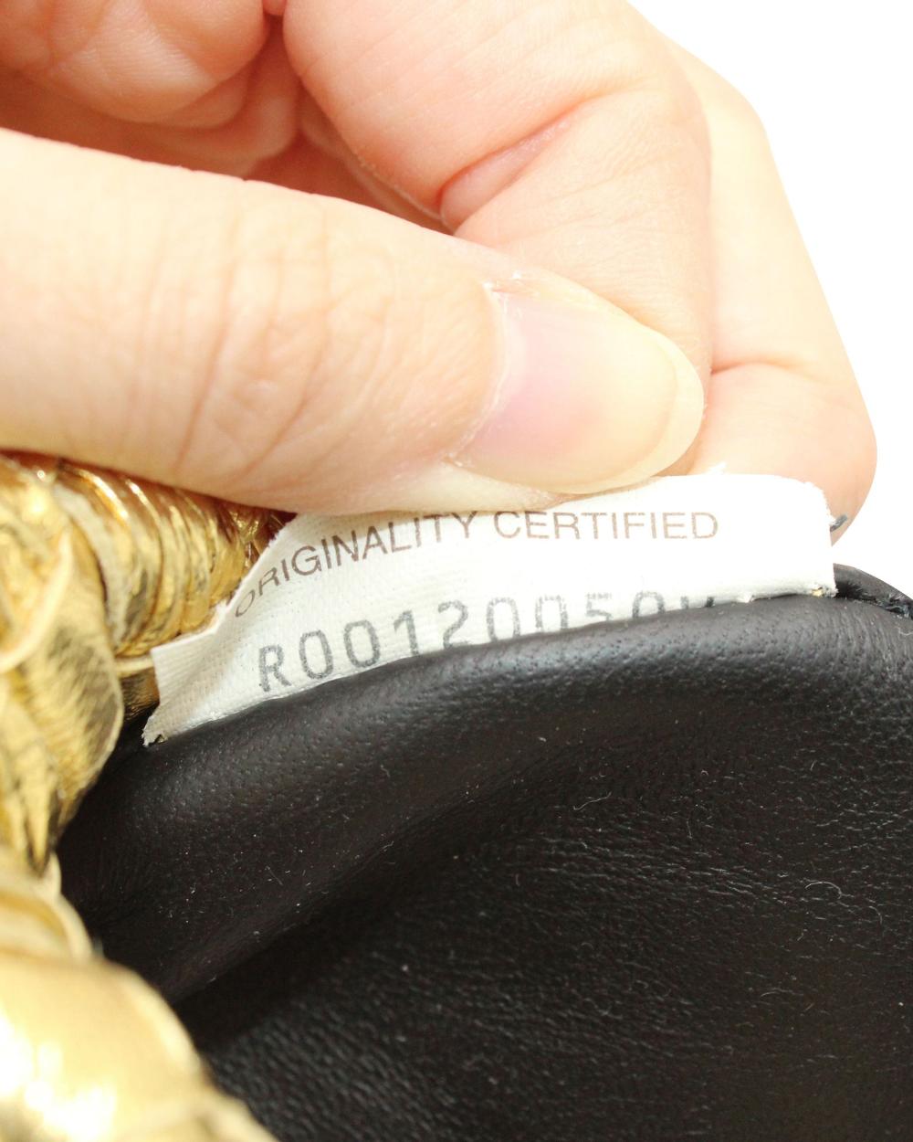 Metallic Leather Bottega Veneta Mini Jodie
