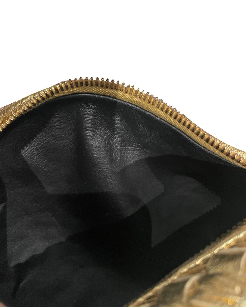 Metallic Leather Bottega Veneta Mini Jodie