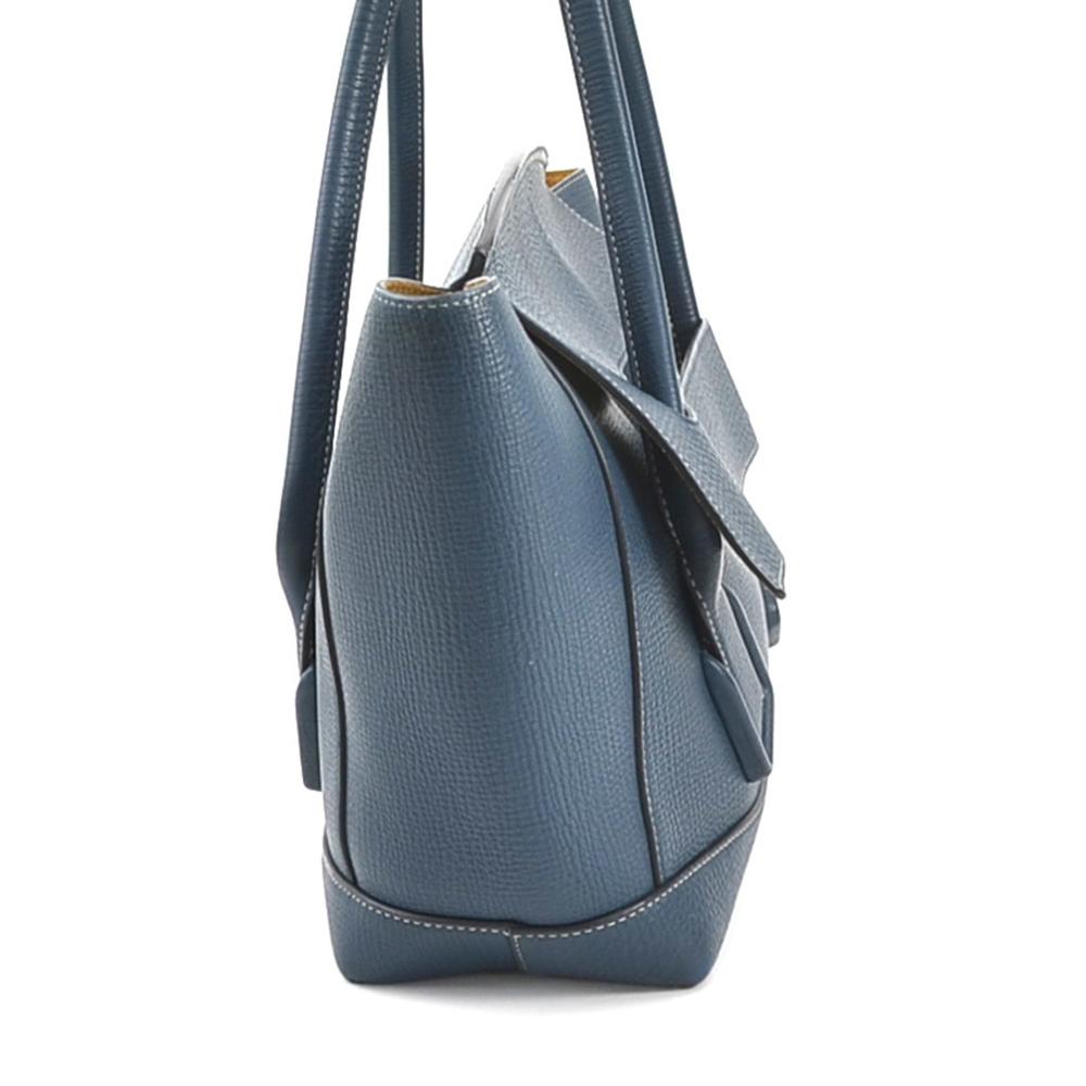 Navy Leather Bottega Veneta Tote