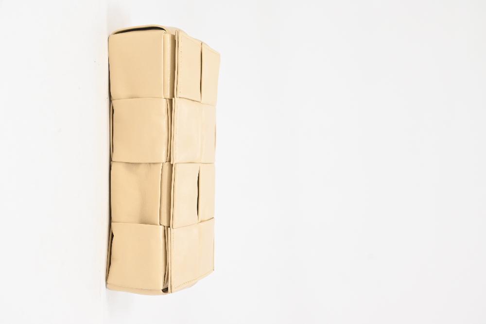 Nude Leather Bottega Veneta Shoulder Bag