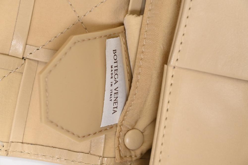 Nude Leather Bottega Veneta Shoulder Bag