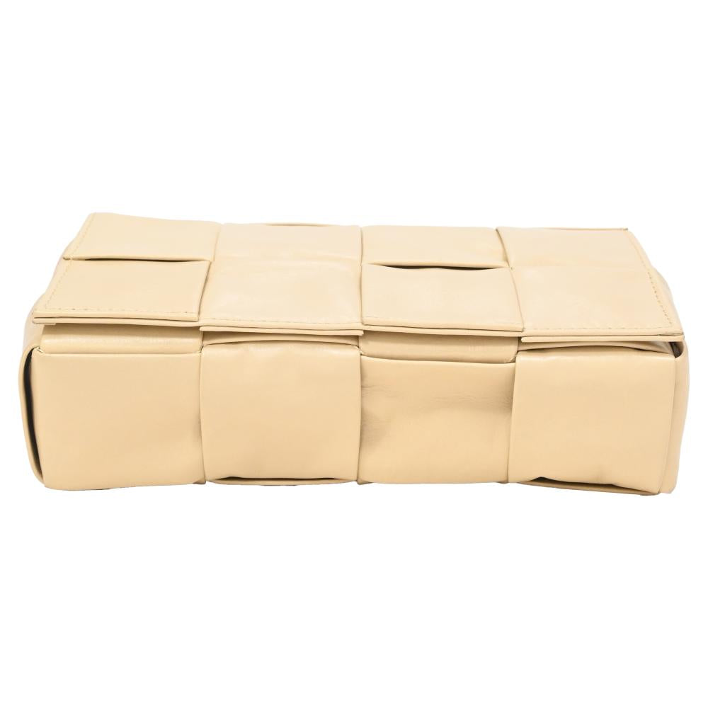 Nude Leather Bottega Veneta Shoulder Bag