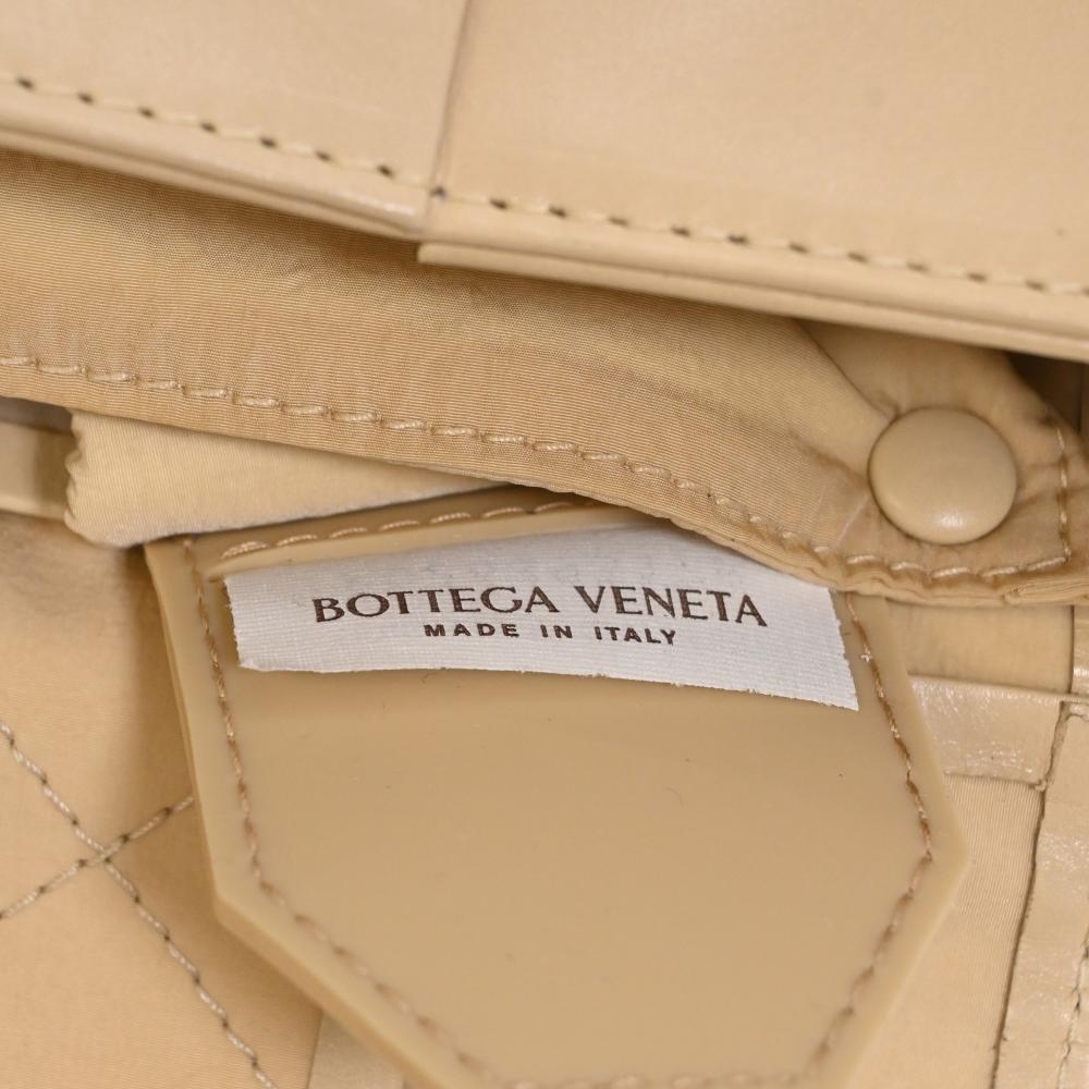 Nude Leather Bottega Veneta Shoulder Bag