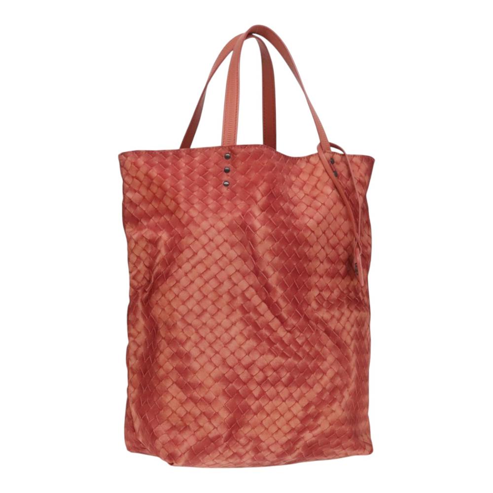 Orange Canvas Bottega Veneta Tote