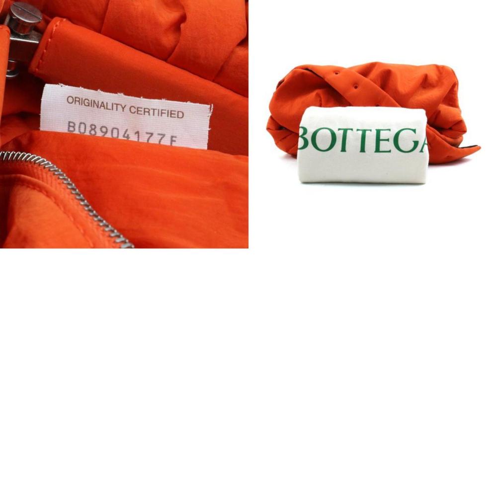 Orange Fabric Bottega Veneta Pouches