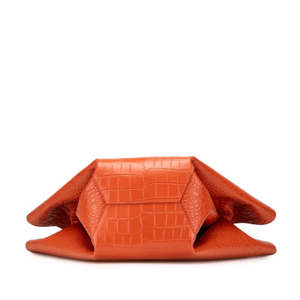 Orange Leather Bottega Veneta Tote