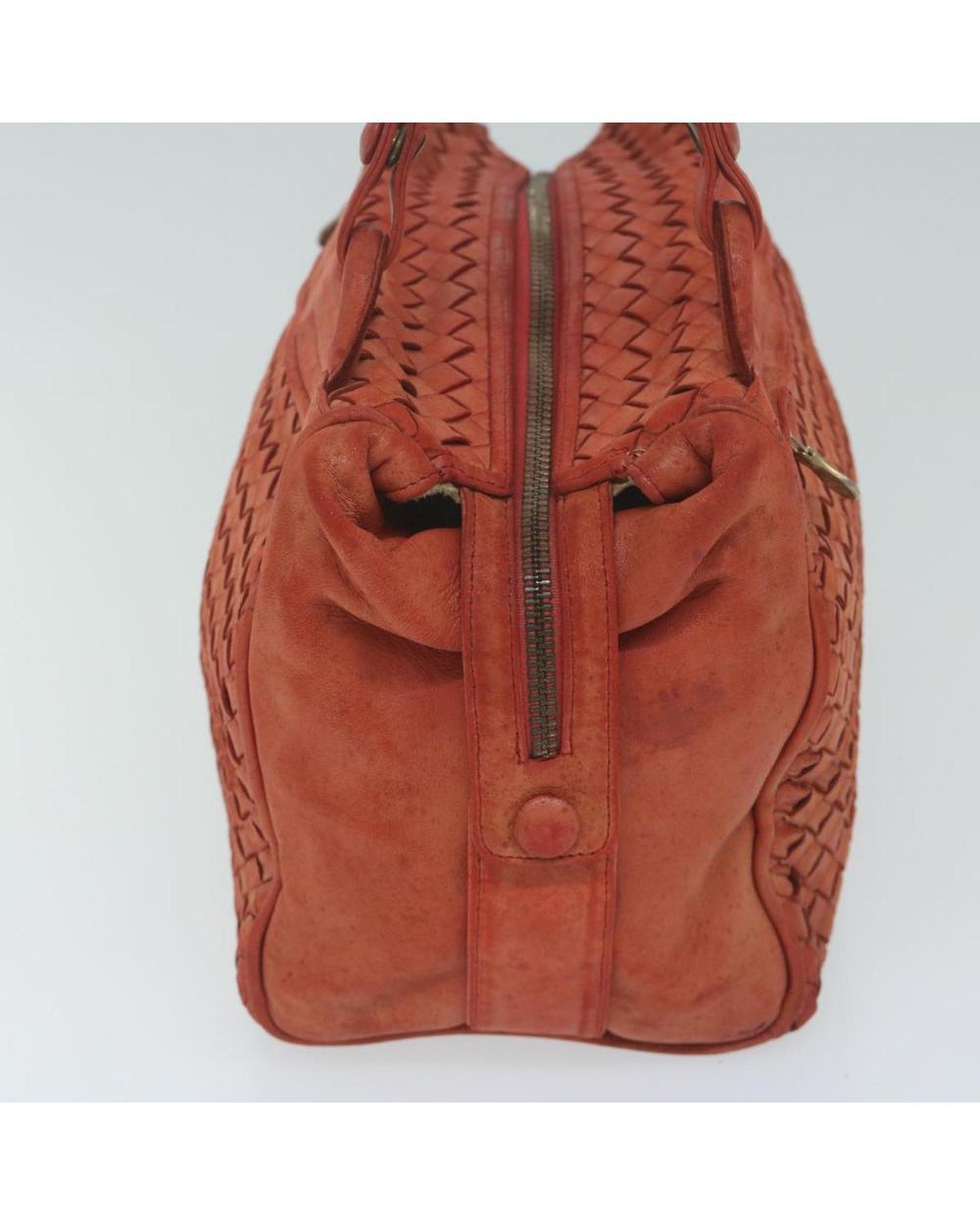 Orange Leather Bottega Veneta Shoulder Bag