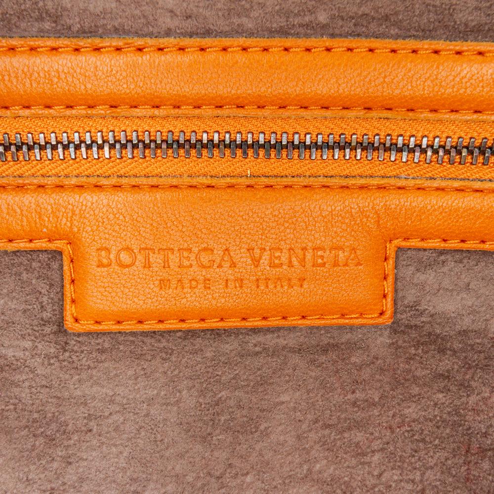 Orange Leather Bottega Veneta Shoulder Bag