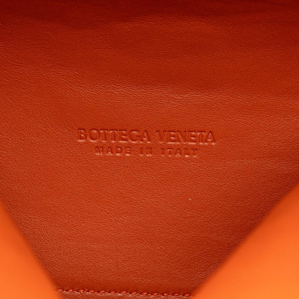 Orange Leather Bottega Veneta Tote
