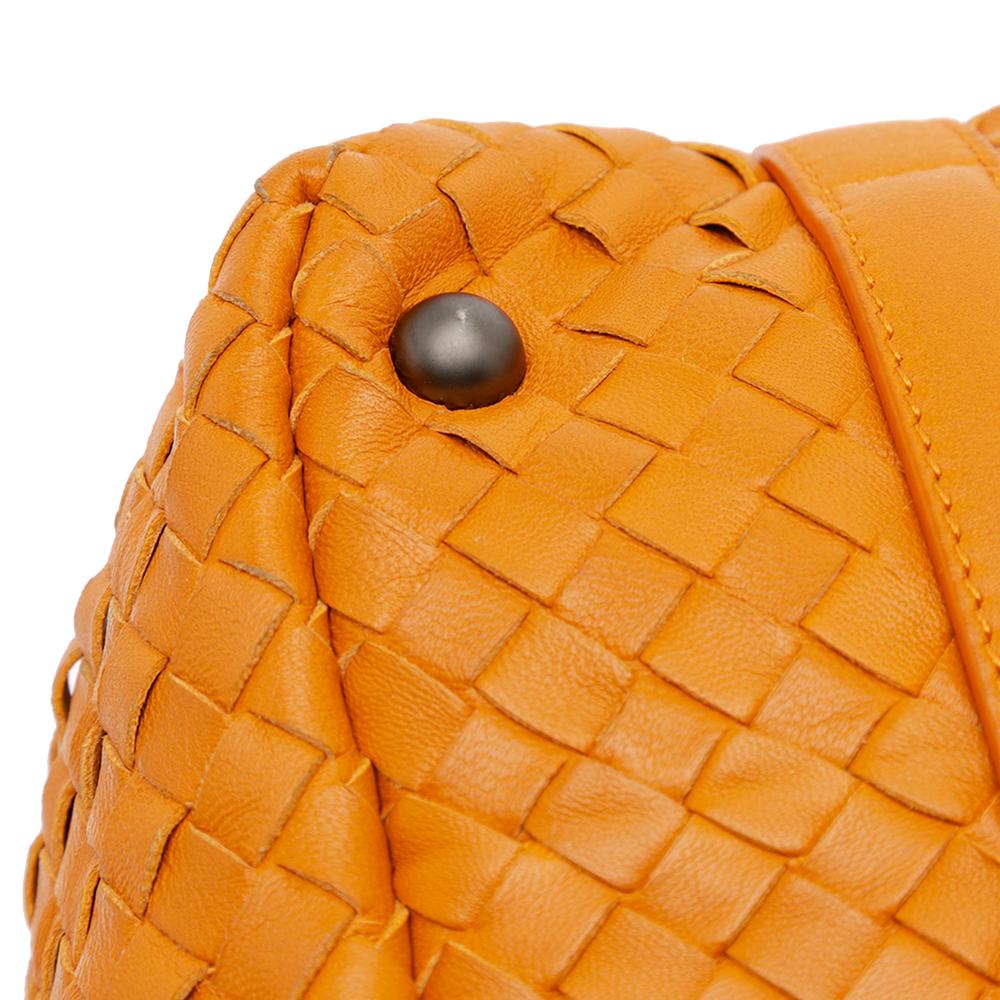 Orange Leather Bottega Veneta Shoulder Bag