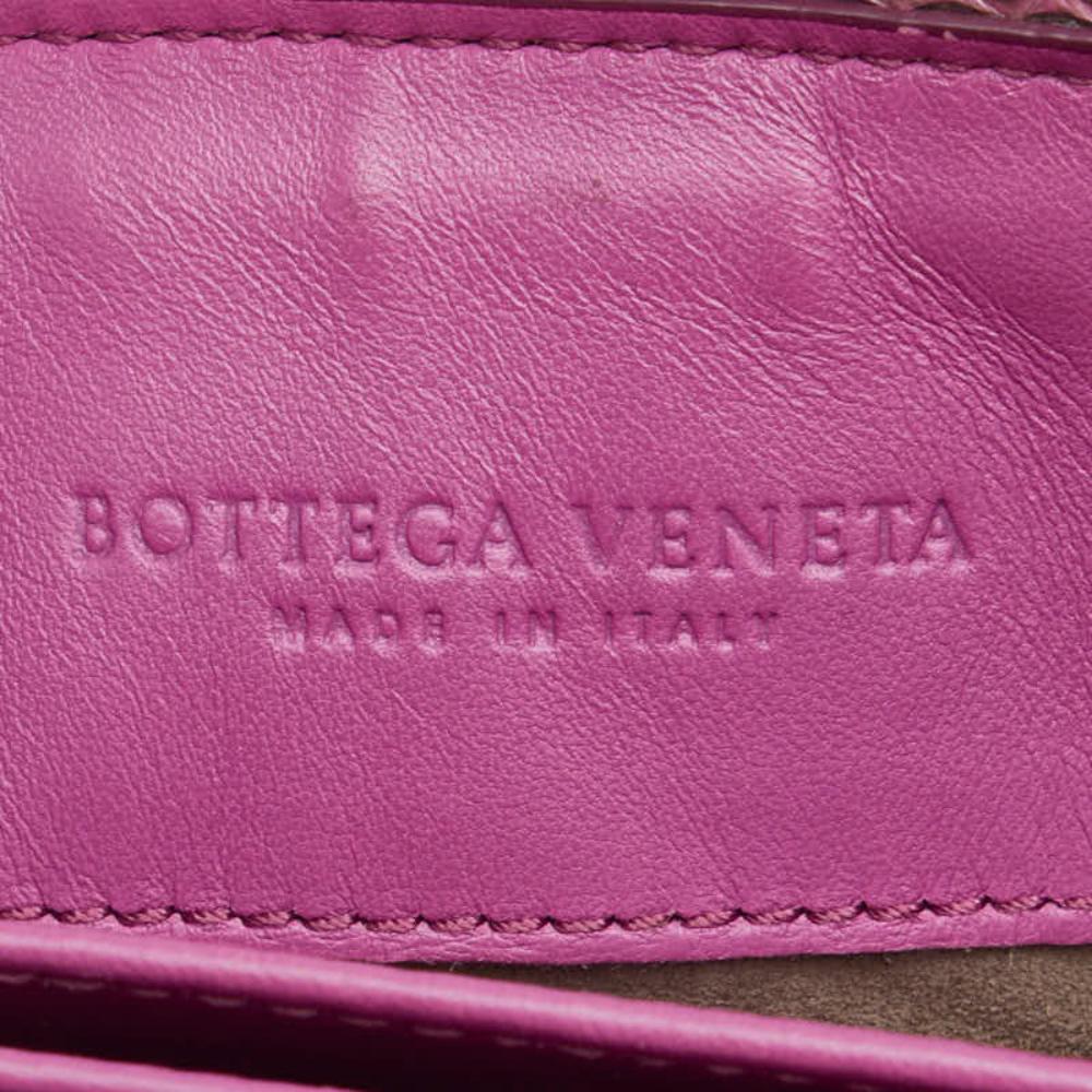 Pink Fabric Bottega Veneta Crossbody Bag