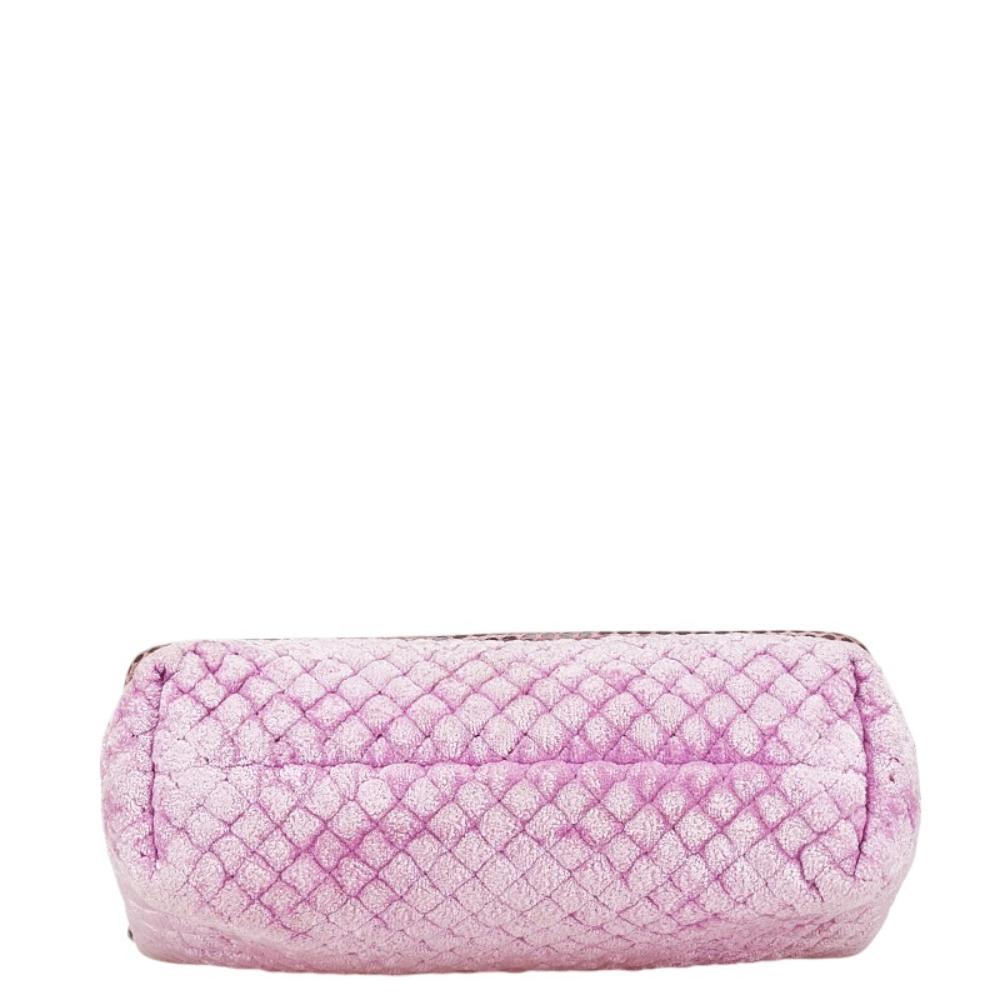 Pink Fabric Bottega Veneta Crossbody Bag