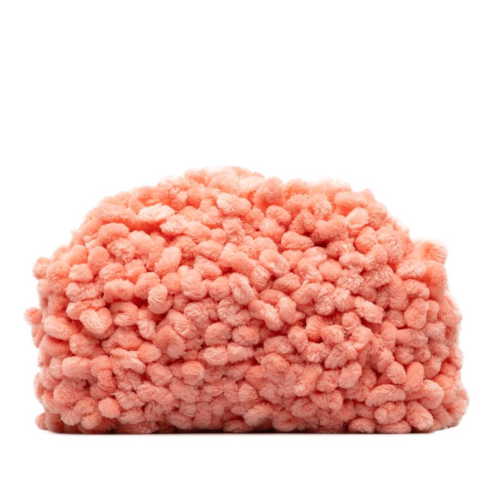 Pink Fabric Bottega Veneta Pouches