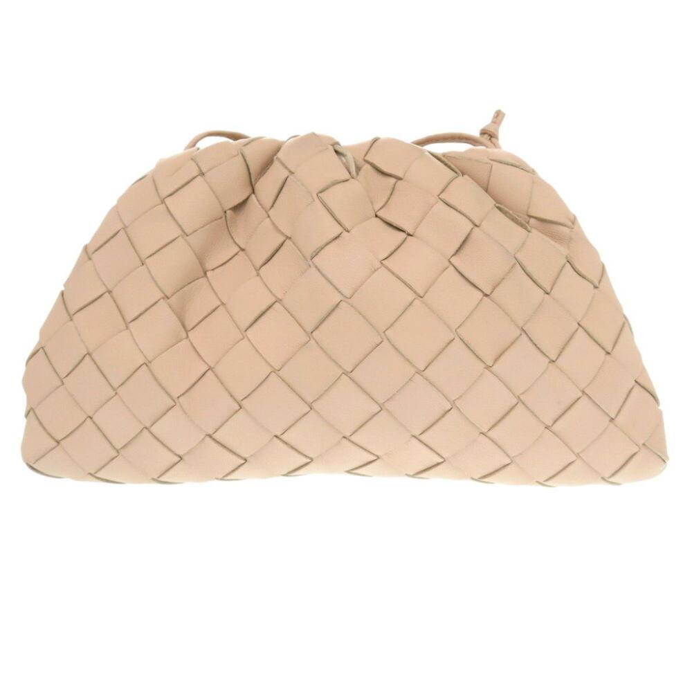 Pink Fabric Bottega Veneta Pouches