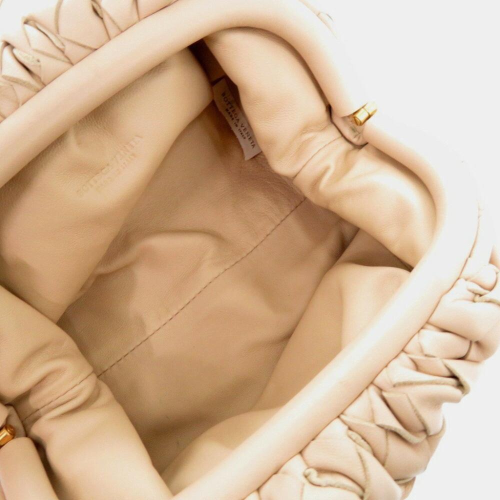 Pink Fabric Bottega Veneta Pouches
