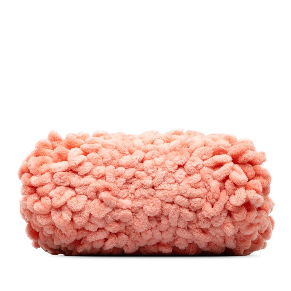 Pink Fabric Bottega Veneta Pouches