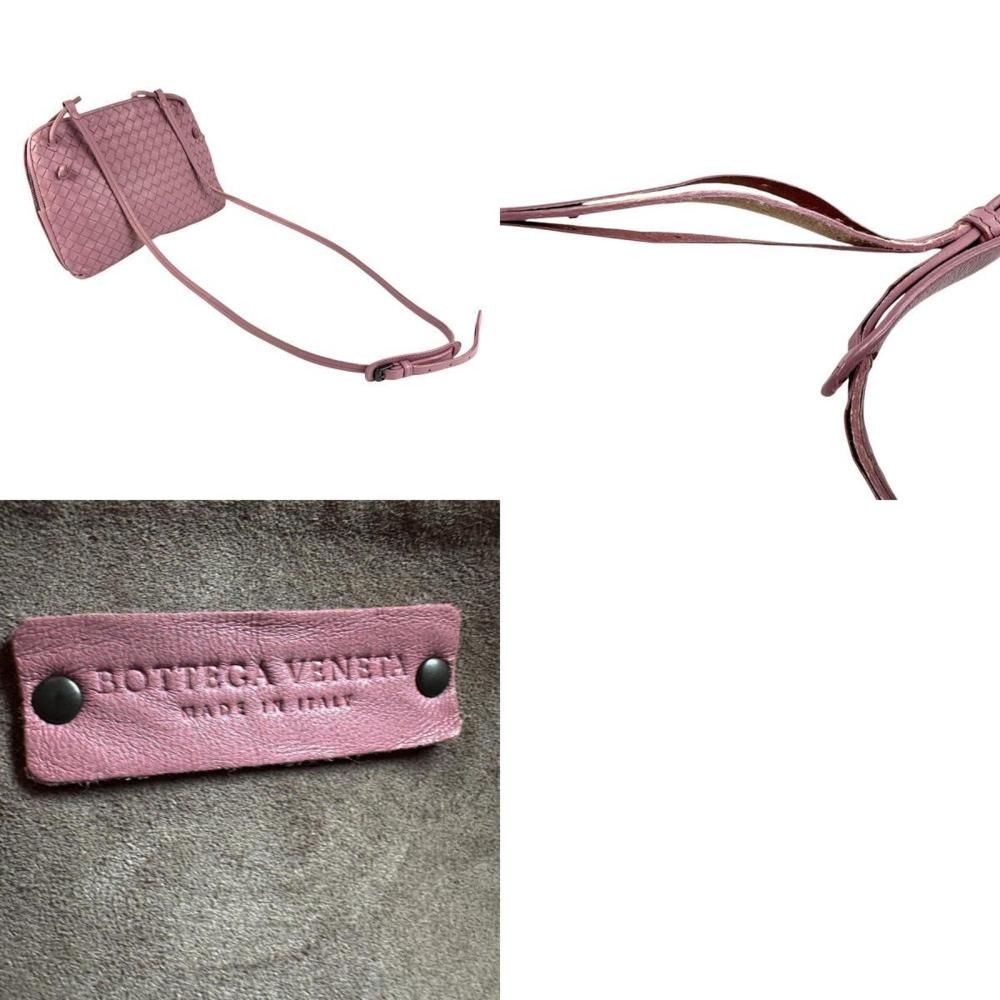 Pink Fabric Bottega Veneta Shoulder Bag
