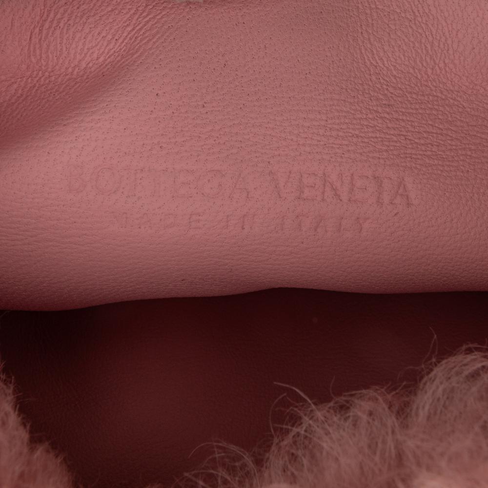 Pink Fur Bottega Veneta Mini Jodie