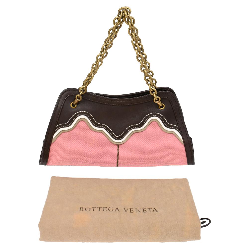 Pink Leather Bottega Veneta Shoulder Bag
