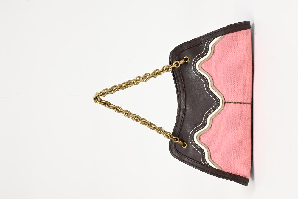 Pink Leather Bottega Veneta Shoulder Bag