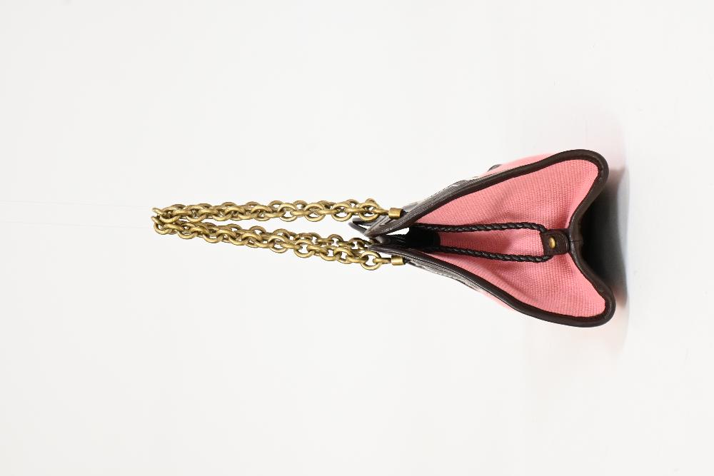 Pink Leather Bottega Veneta Shoulder Bag