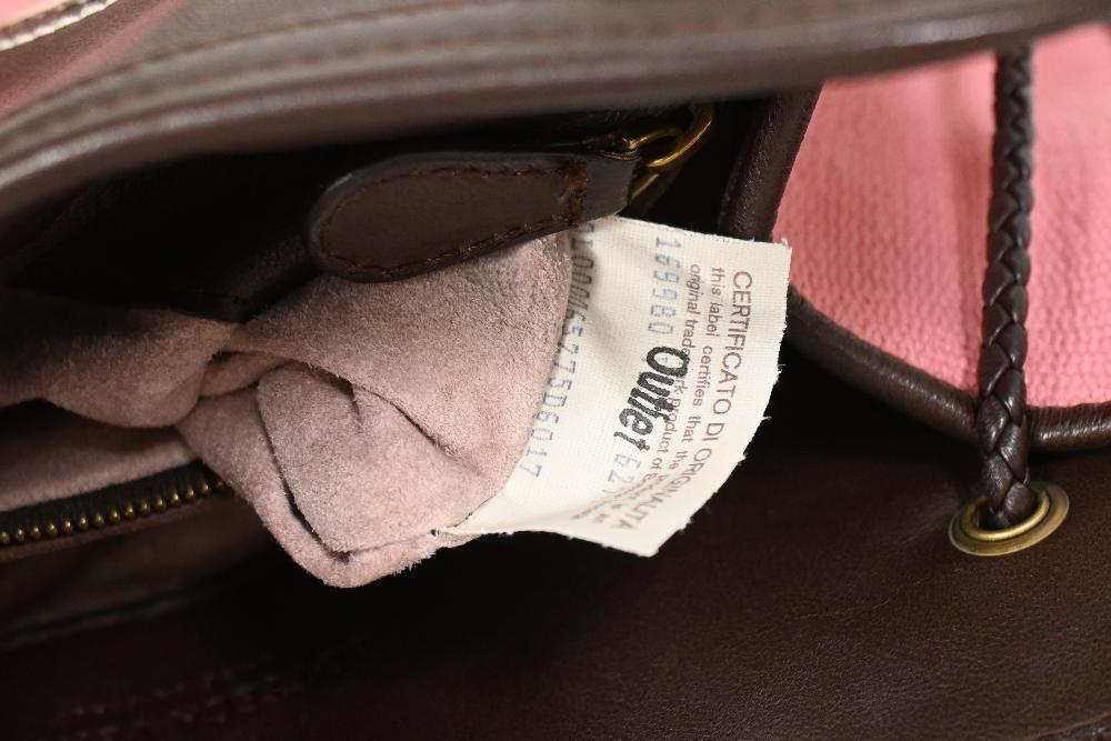 Pink Leather Bottega Veneta Shoulder Bag