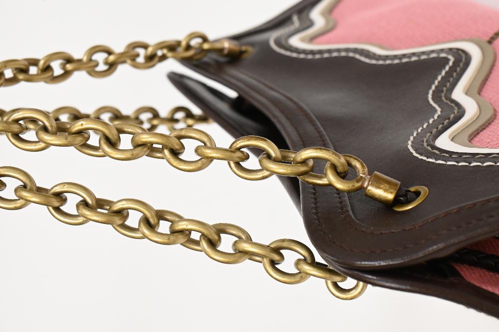 Pink Leather Bottega Veneta Shoulder Bag