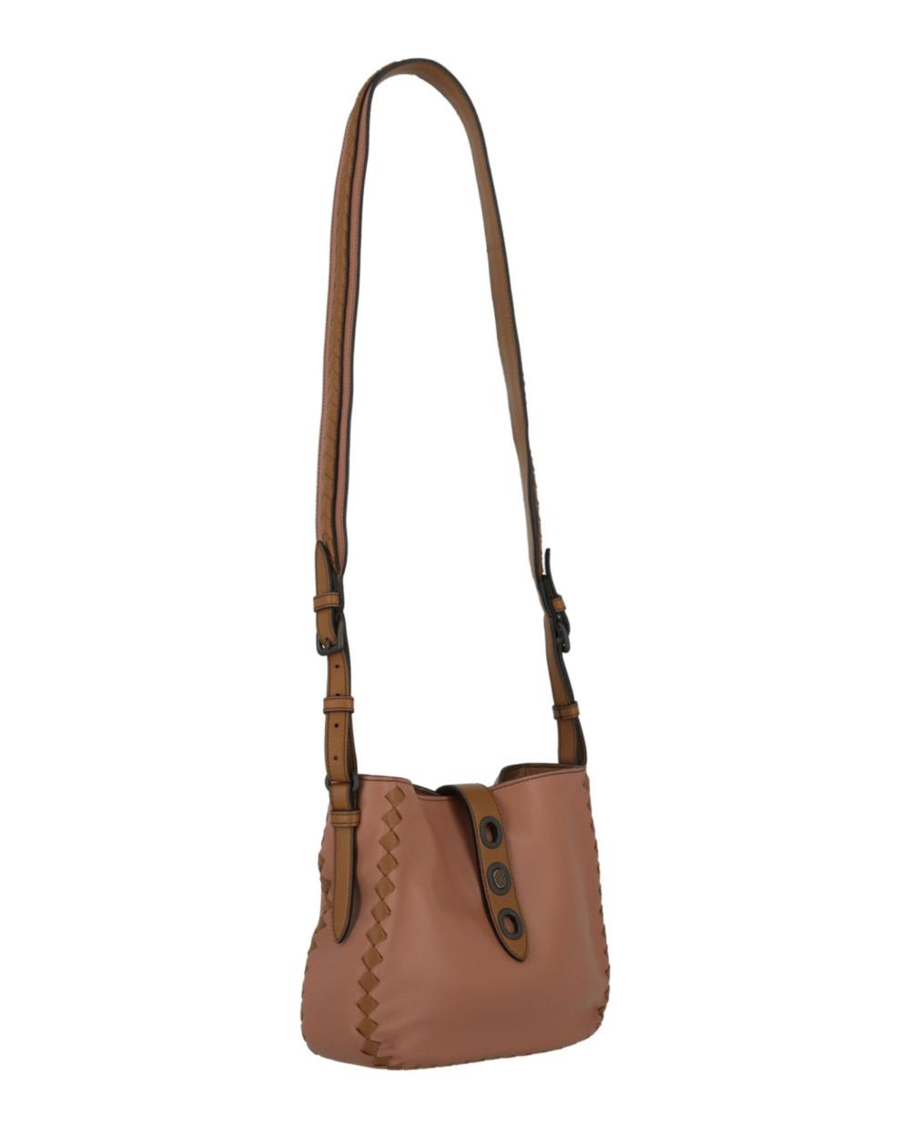 Pink Leather Bottega Veneta Shoulder Bag